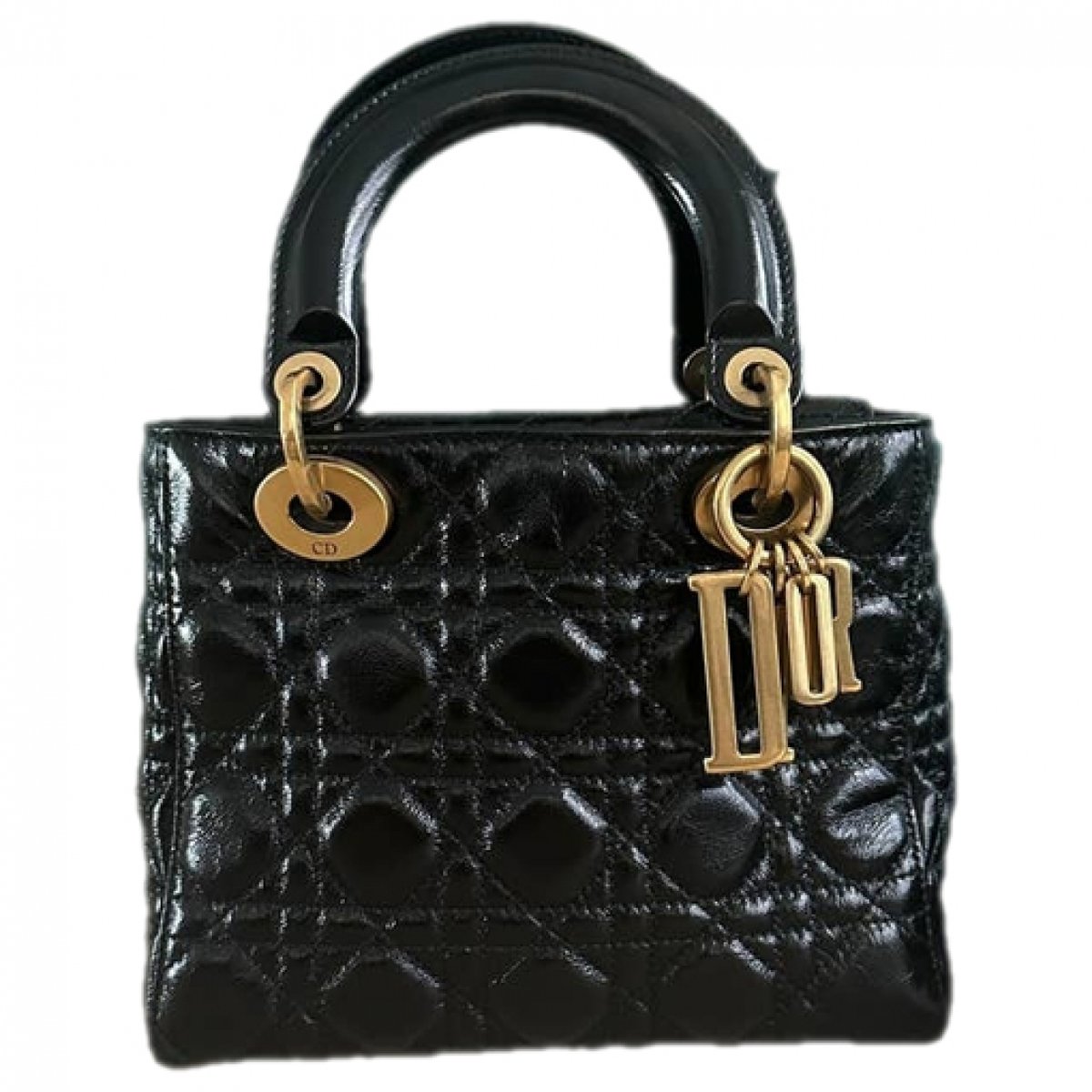 Lady Dior leather handbag