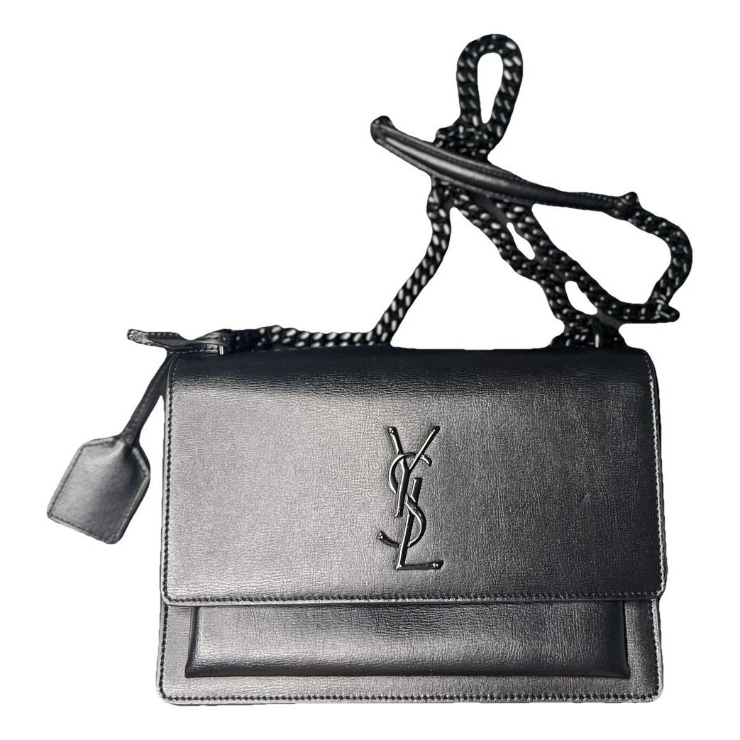 Sunset leather crossbody bag