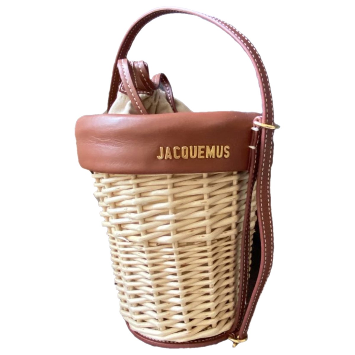 Le Grand Panier leather handbag