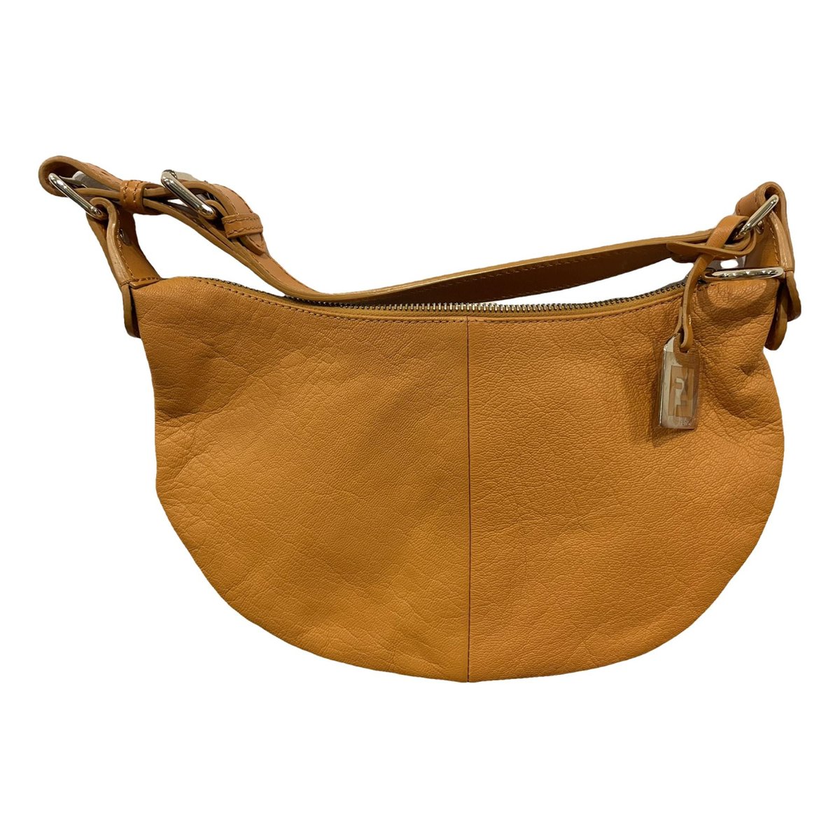 Croissant Vintage leather mini bag