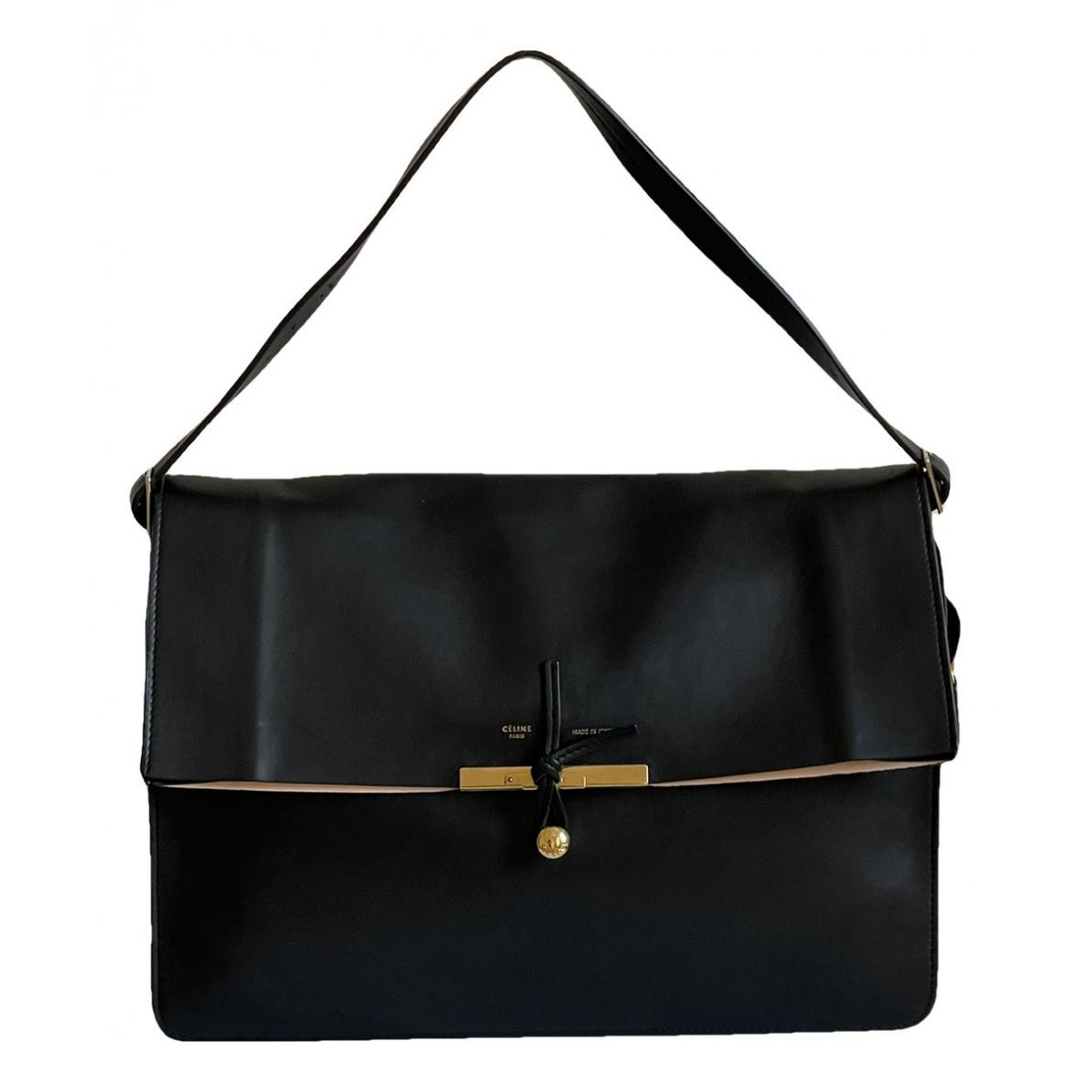 Blade leather handbag