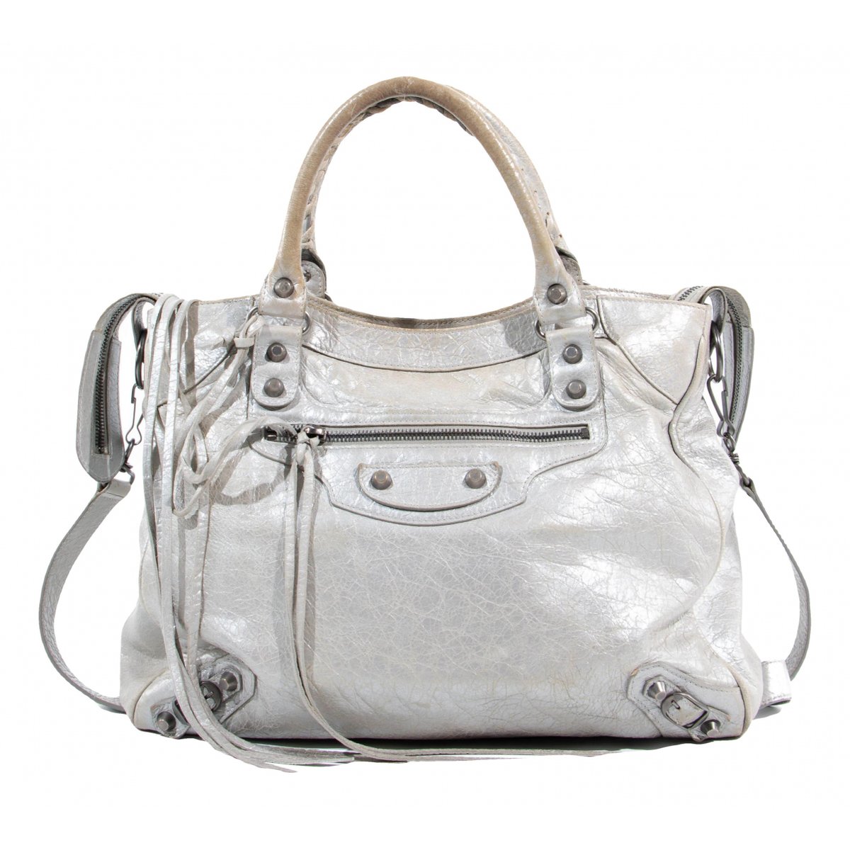 Vélo leather handbag