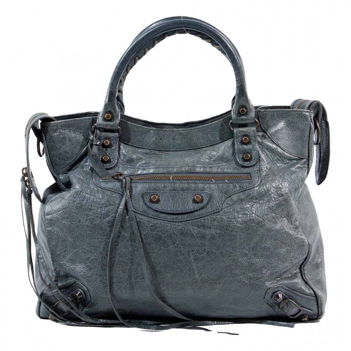 Vélo leather handbag