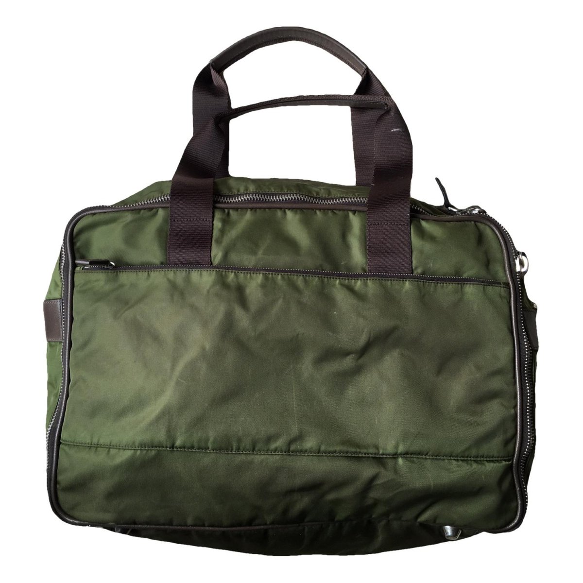 Bowling leather handbag