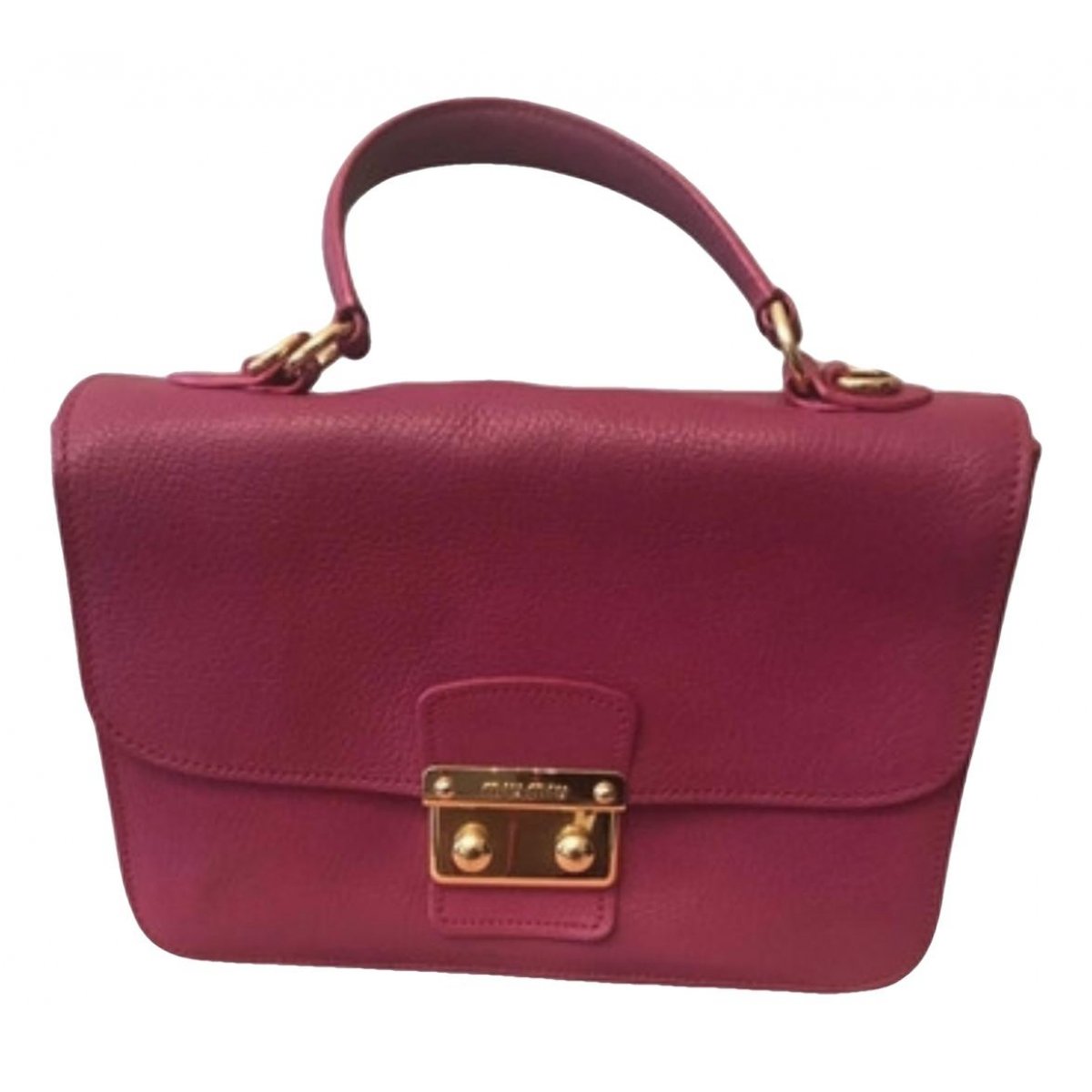 Madras leather handbag