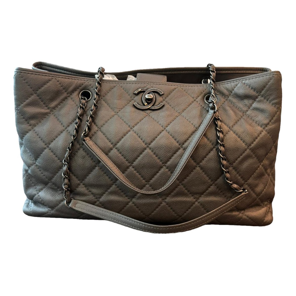 Classic CC Shopping leather tote