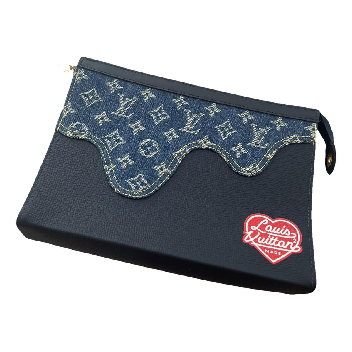 Pochette Trunk leather handbag