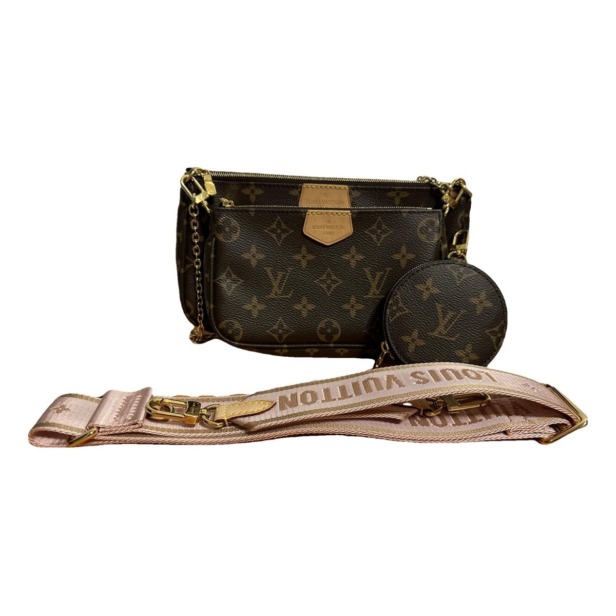 Multi Pochette Accessoires cloth crossbody bag