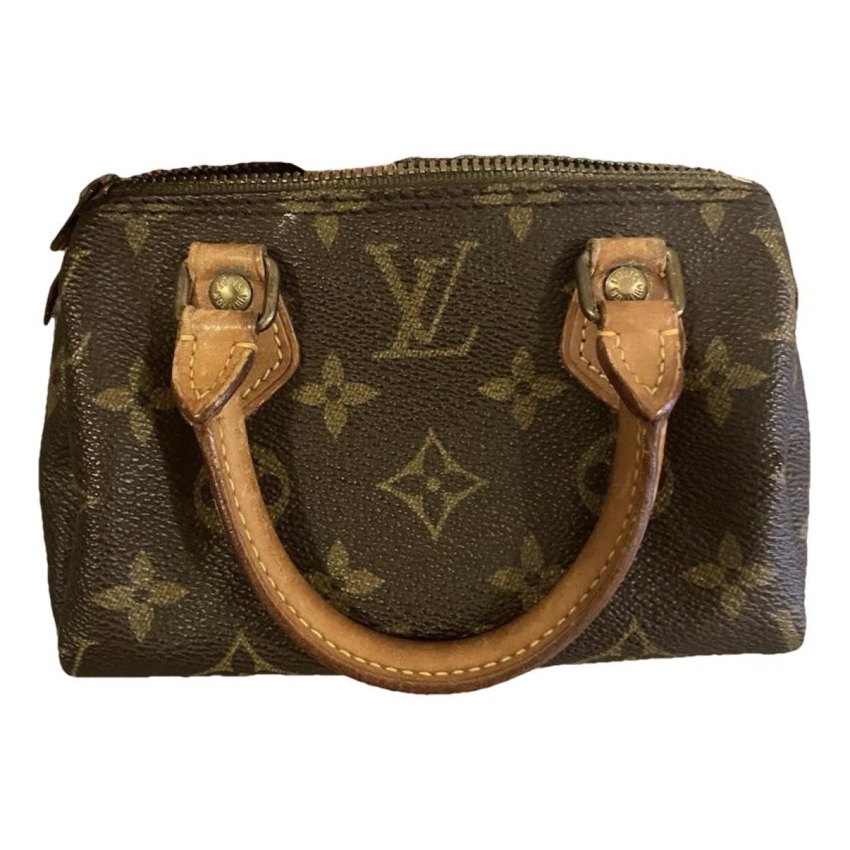 Nano Speedy / Mini HL leather handbag
