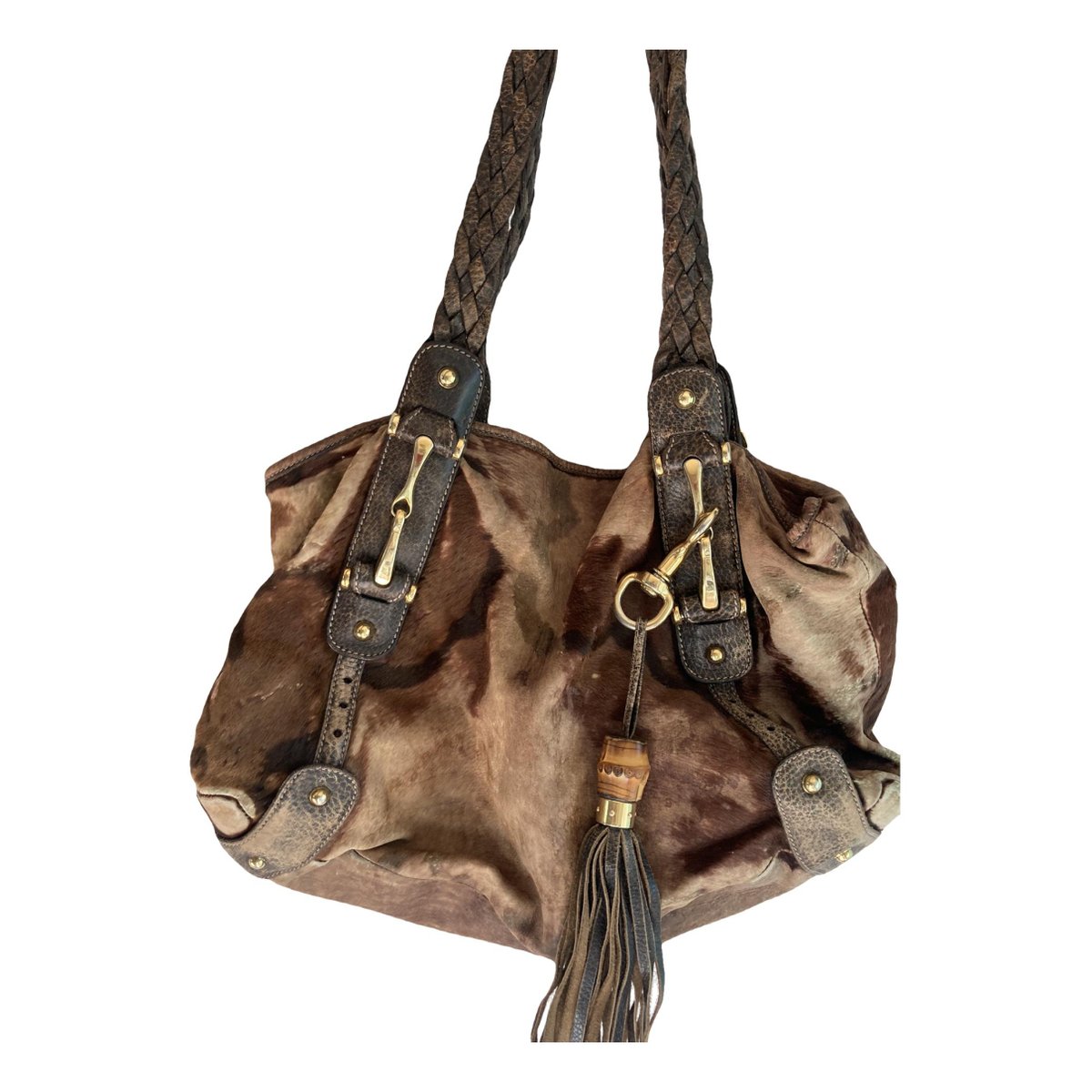 Pelham pony-style calfskin handbag