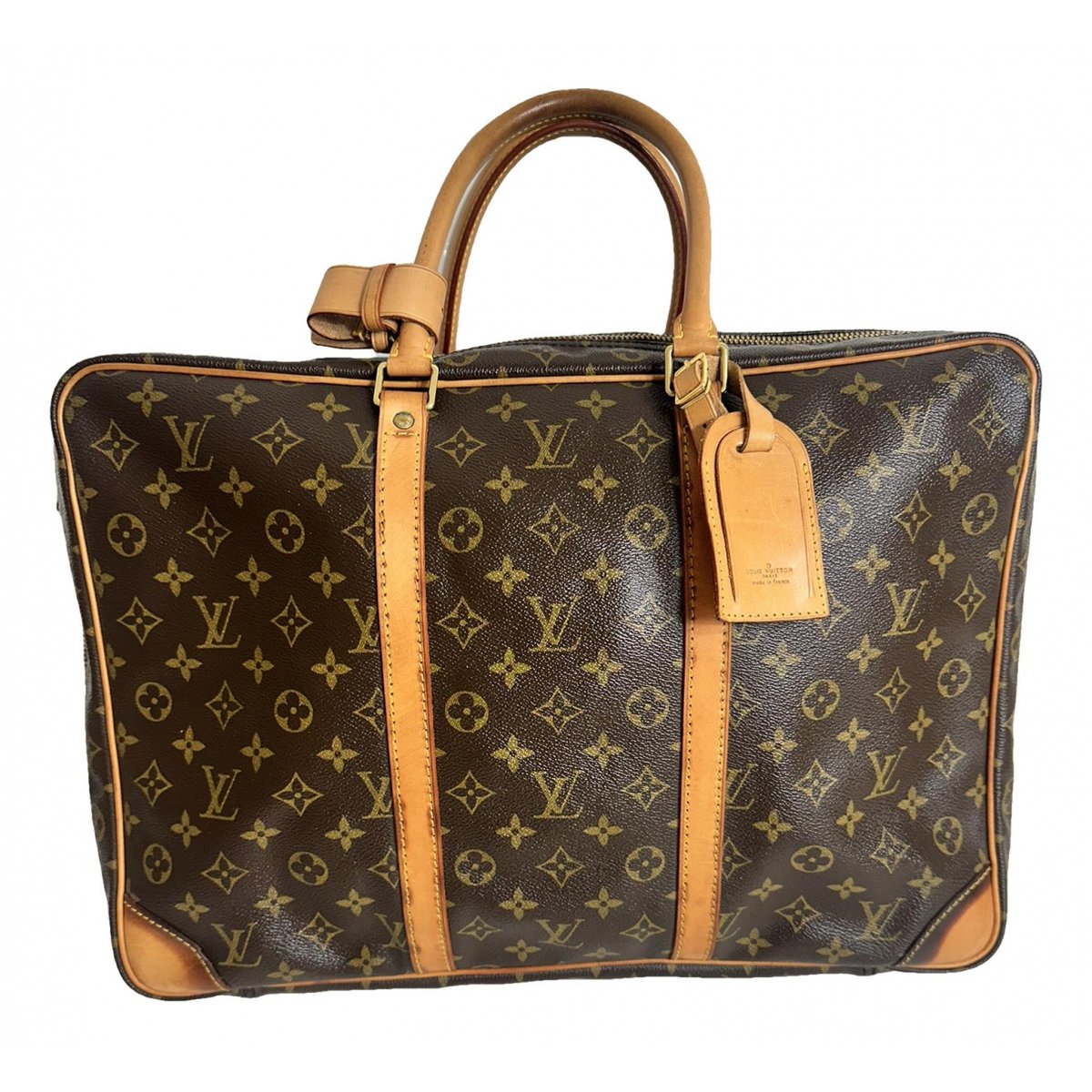 Sirius patent leather travel bag
