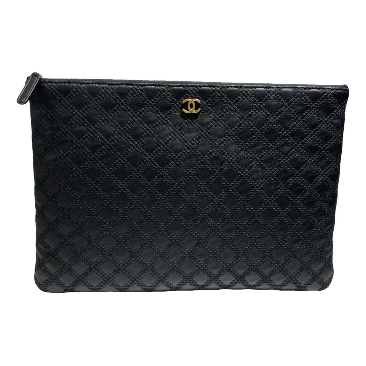 Timeless/Classique leather clutch bag