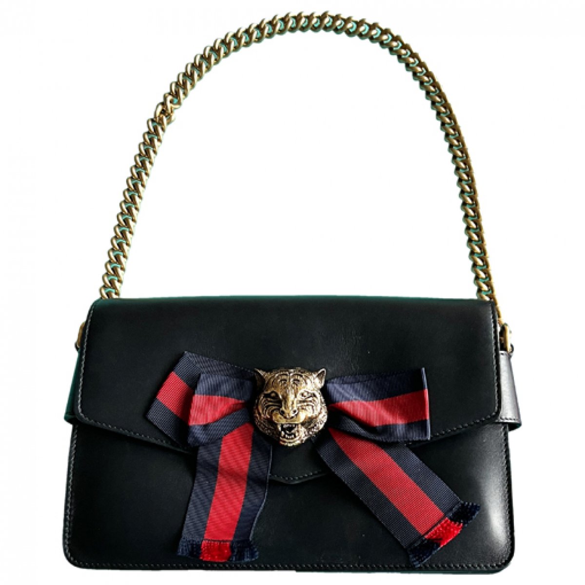 Animalier leather handbag
