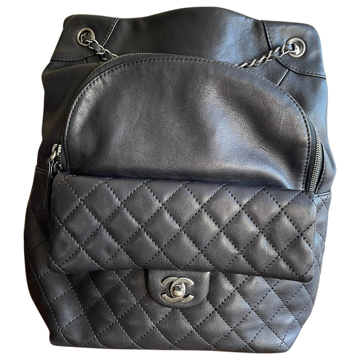 Timeless/Classique Chain leather backpack