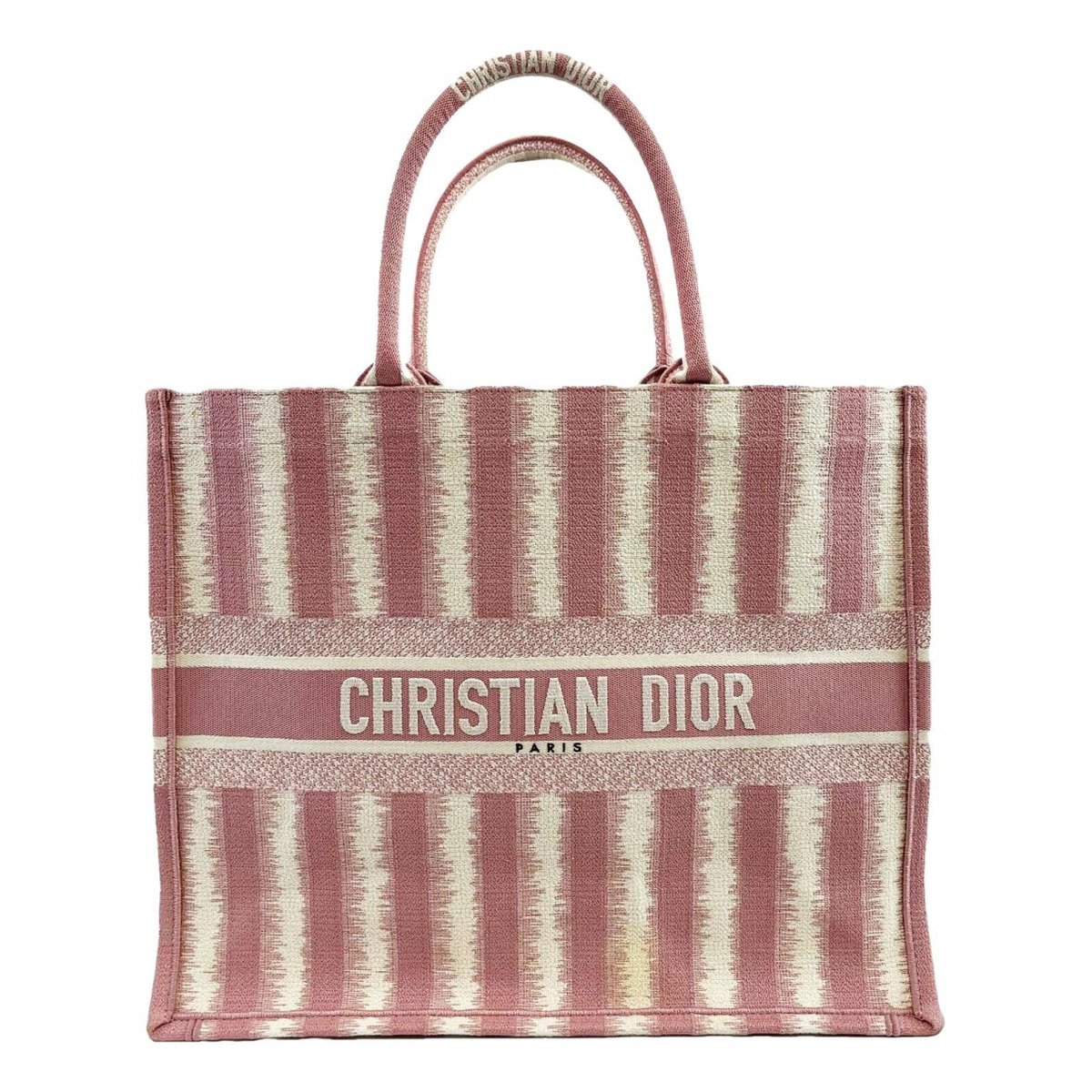 Lady Dior leather tote