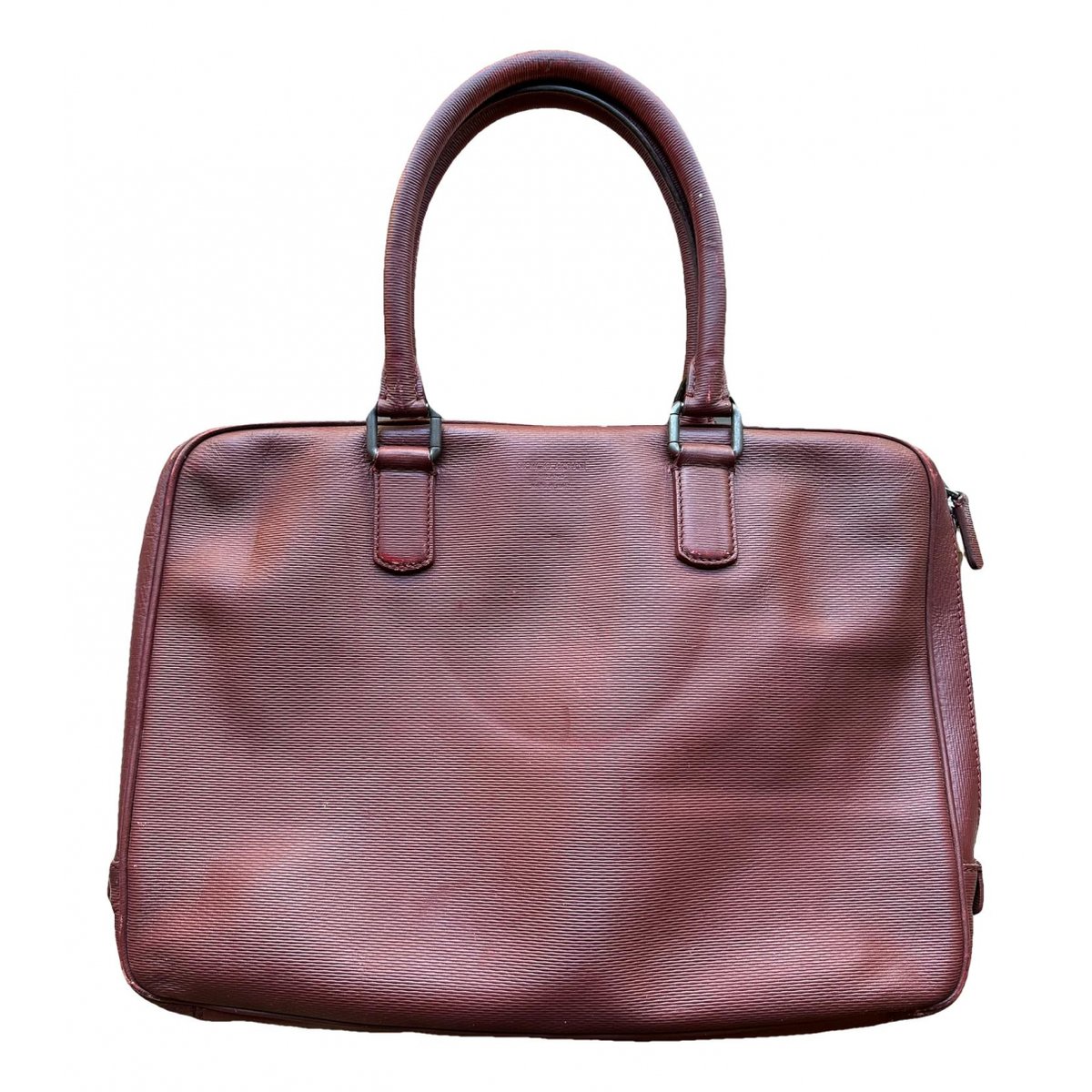 Leather satchel