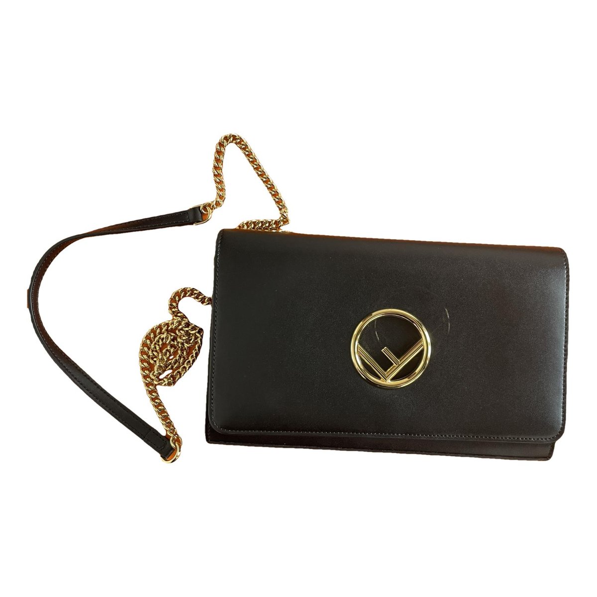 Wallet On Chain leather handbag