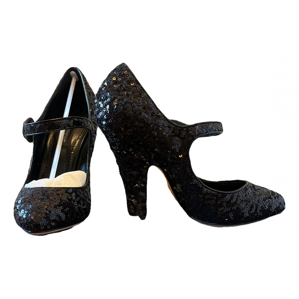 Mary Jane glitter heels