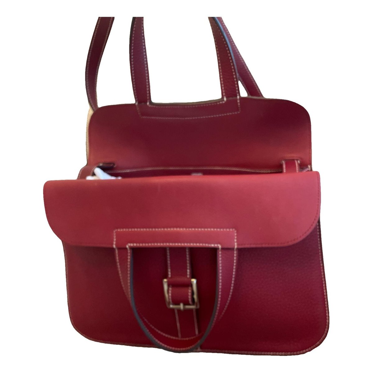 Halzan leather handbag