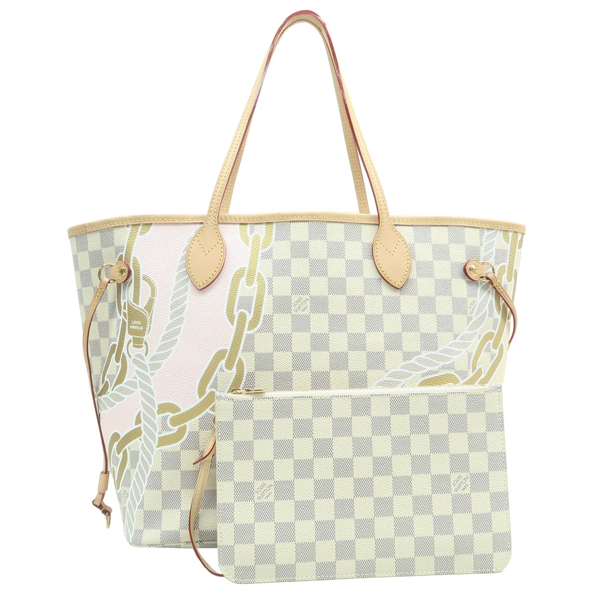 Neverfull leather handbag