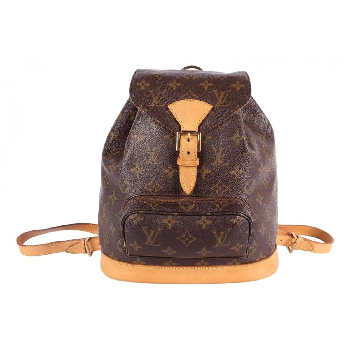 Montsouris leather backpack