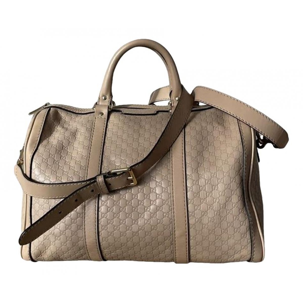 Boston leather satchel