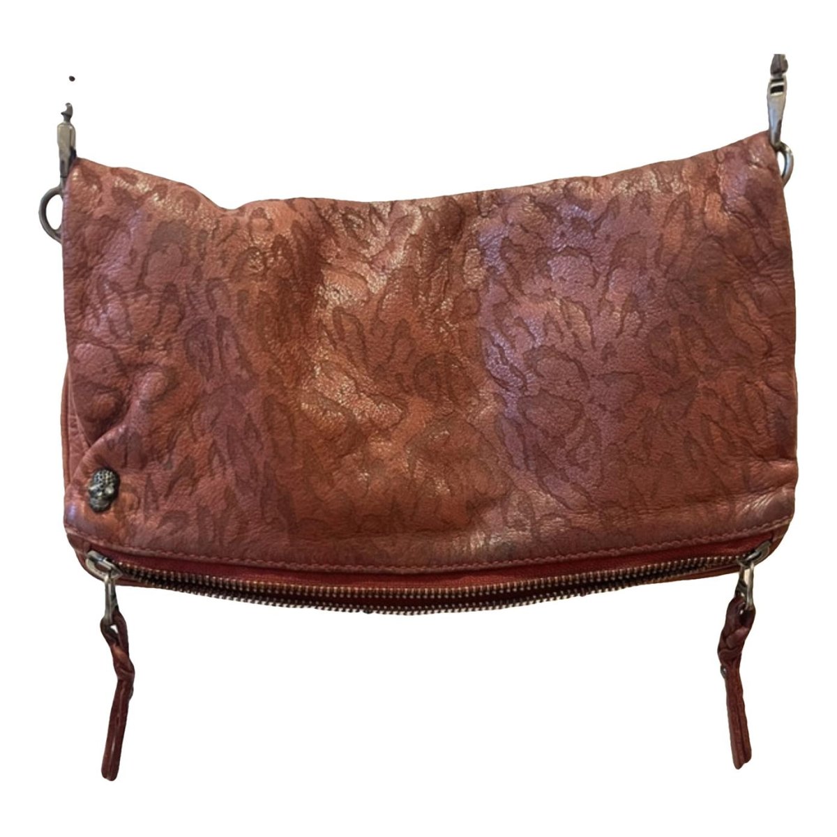 Rock leather crossbody bag