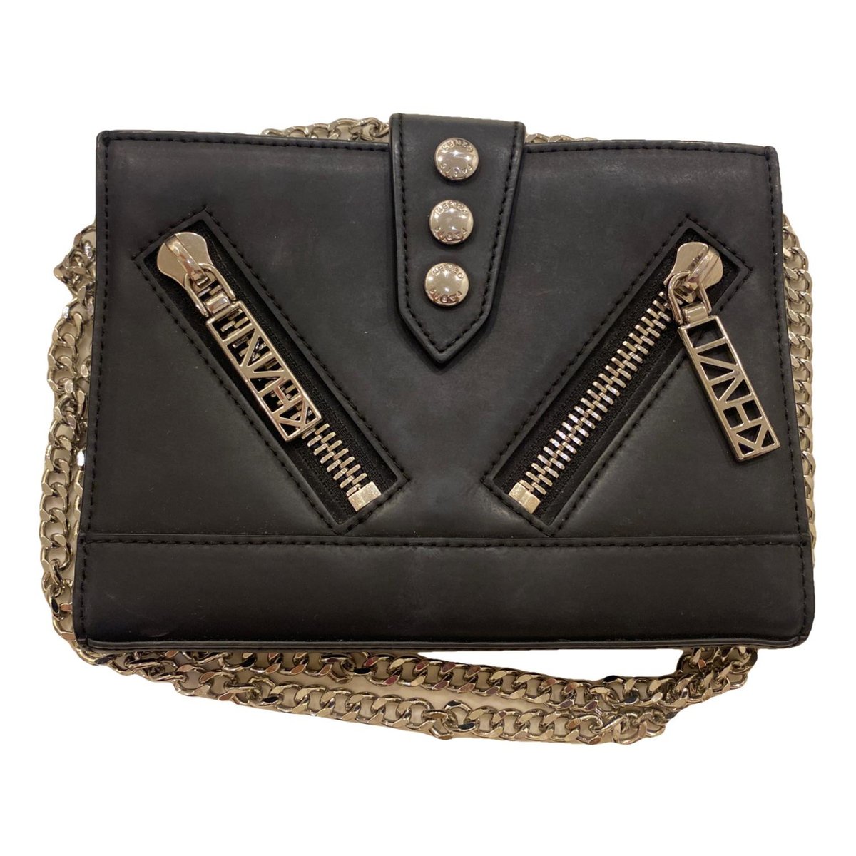Vegan leather crossbody bag