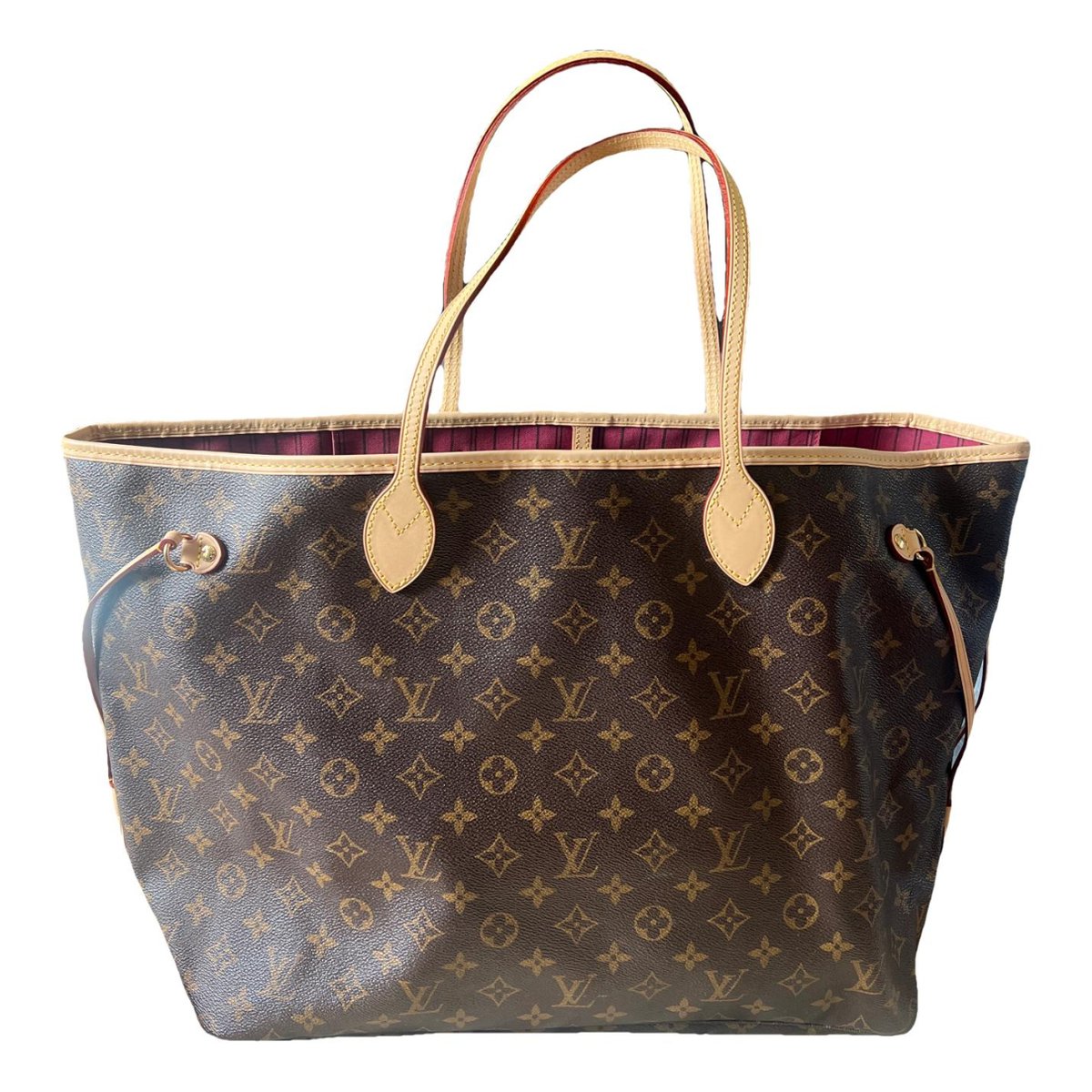 Neverfull leather tote