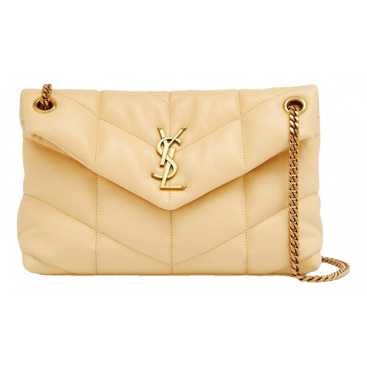 Loulou Puffer leather crossbody bag