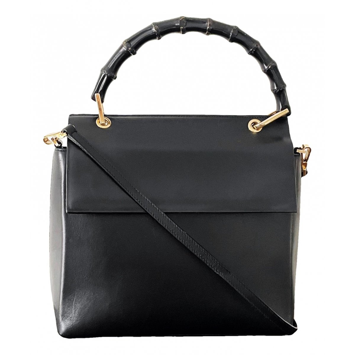 Vintage Bamboo leather handbag