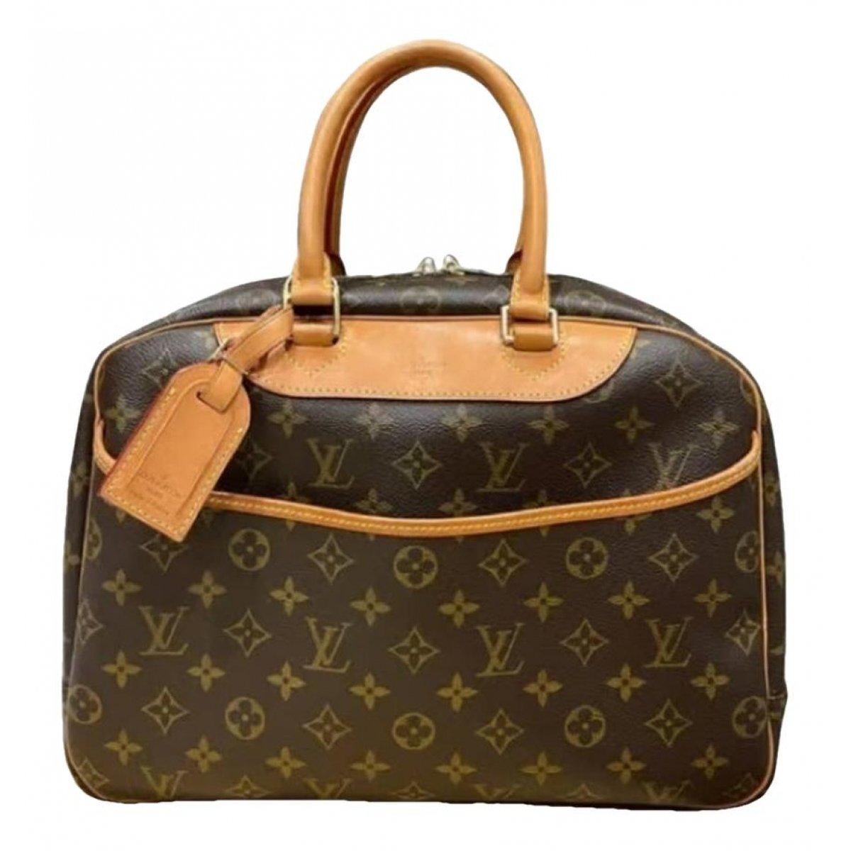 Deauville leather travel bag