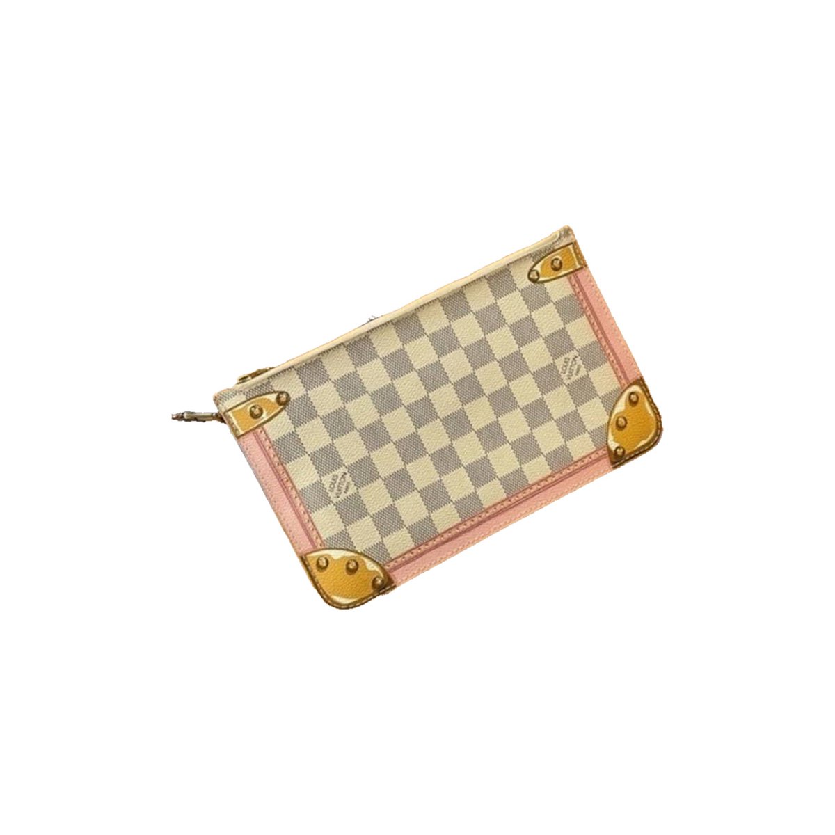 Pochette Trunk leather clutch bag