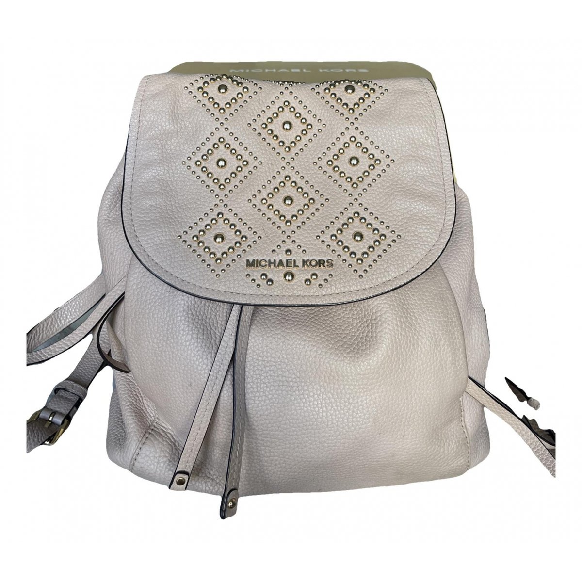 Riley leather backpack