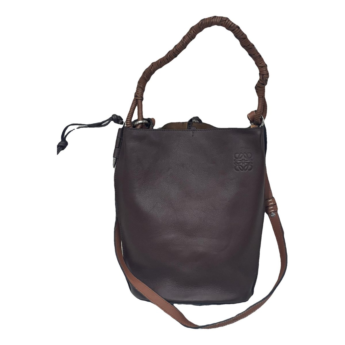 Gate Bucket leather handbag
