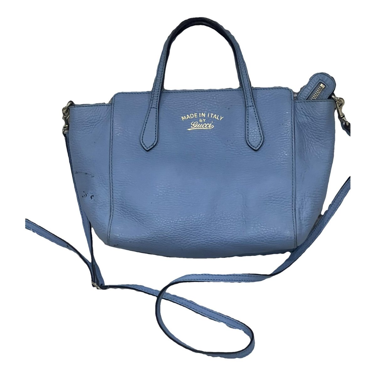 Swing leather tote