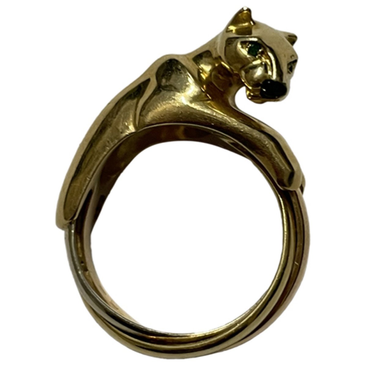 Panthère yellow gold ring