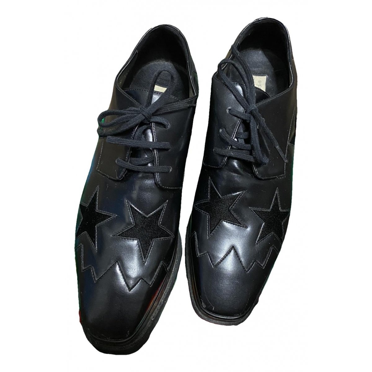 Elyse vegan leather lace ups
