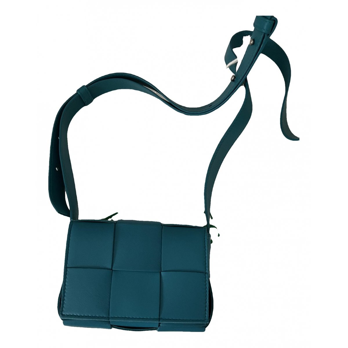 Cassette leather crossbody bag