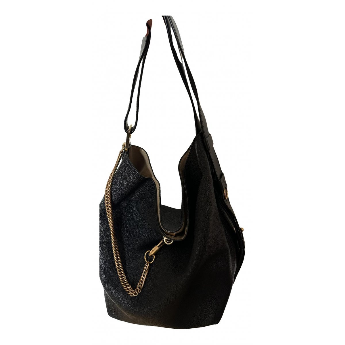 Georges V leather handbag