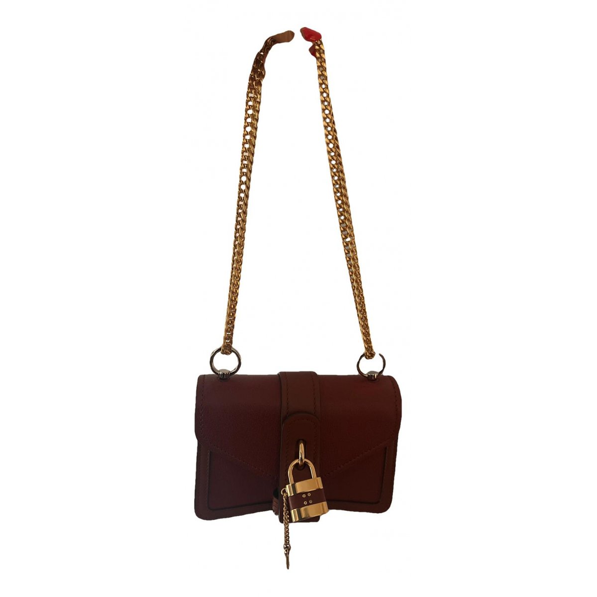 Aby Lock leather handbag