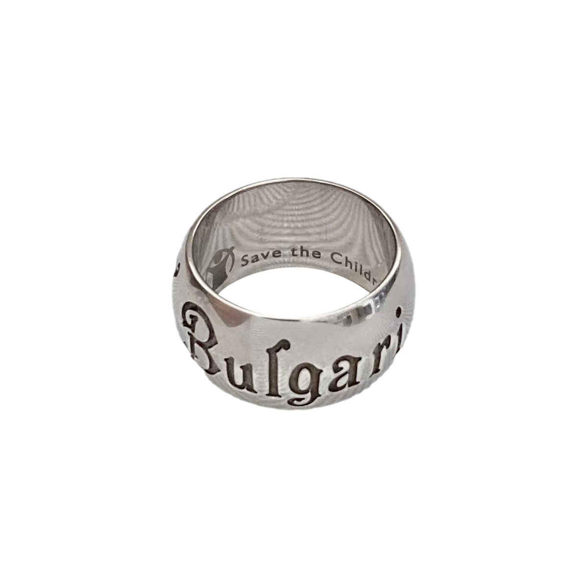 Save The Children silver ring
