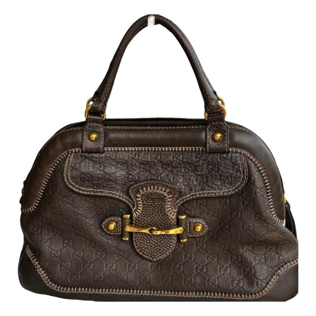 Handle Horsebit 1955 leather handbag