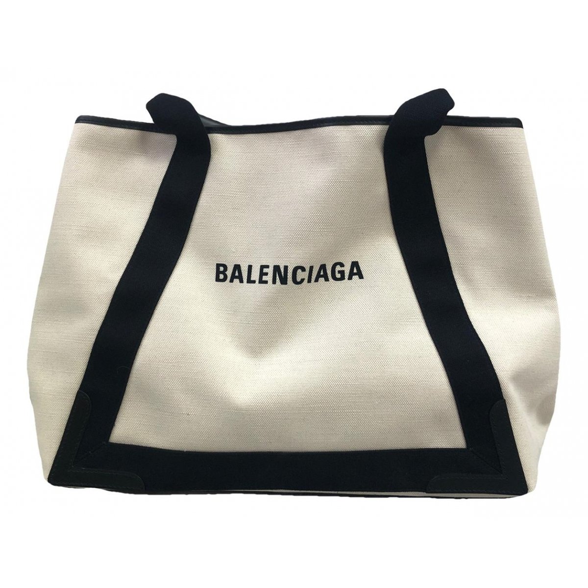Navy cabas tote