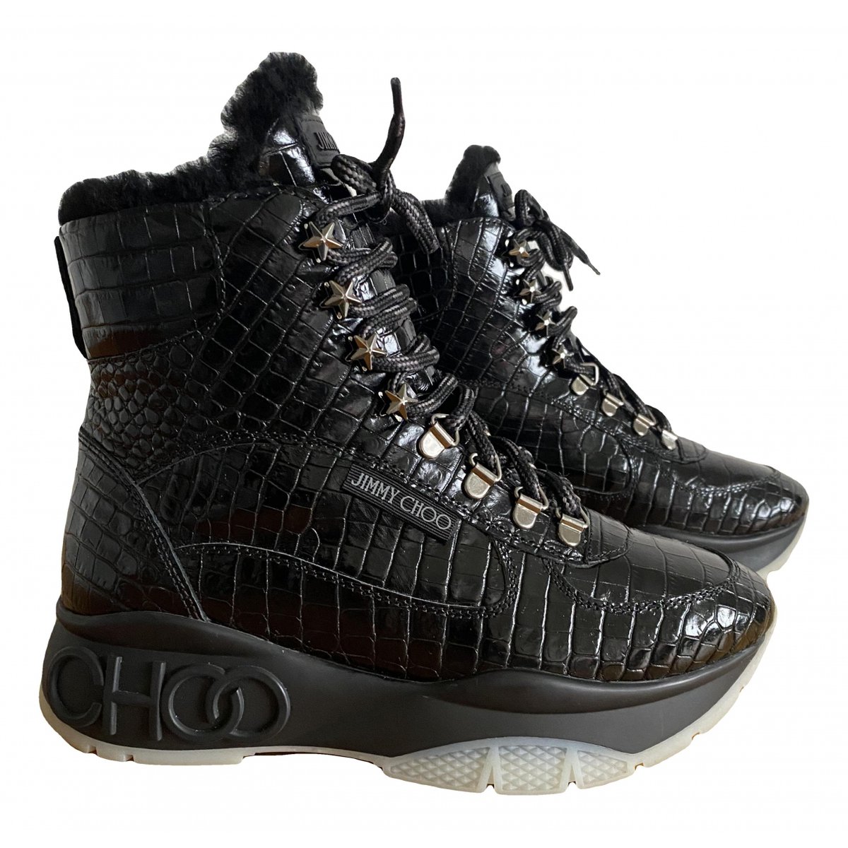Inca leather lace up boots