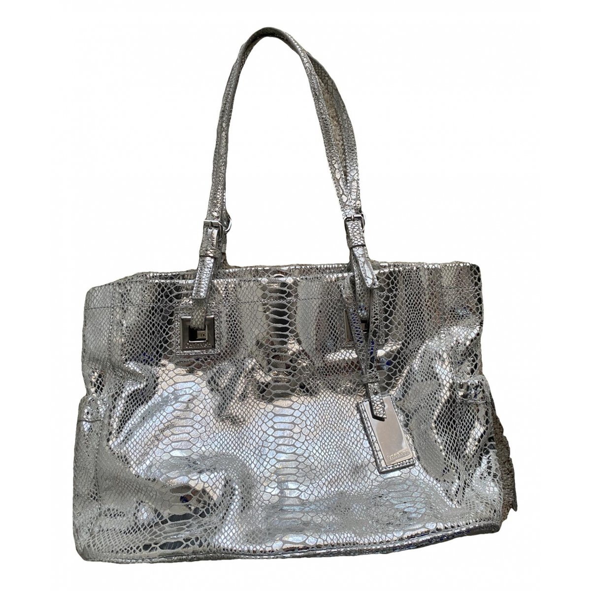 Patent leather handbag