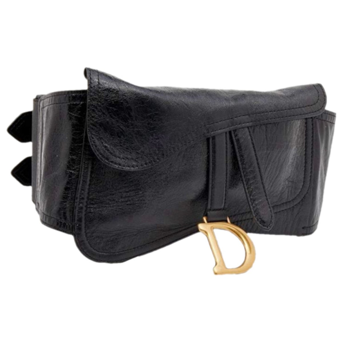 Saddle leather handbag