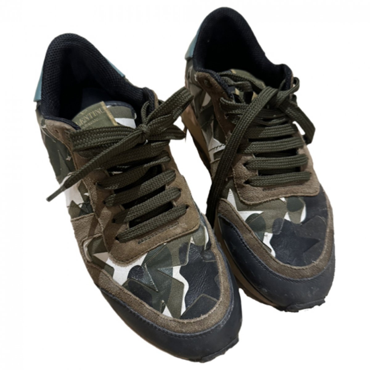 Rockrunner patent leather trainers