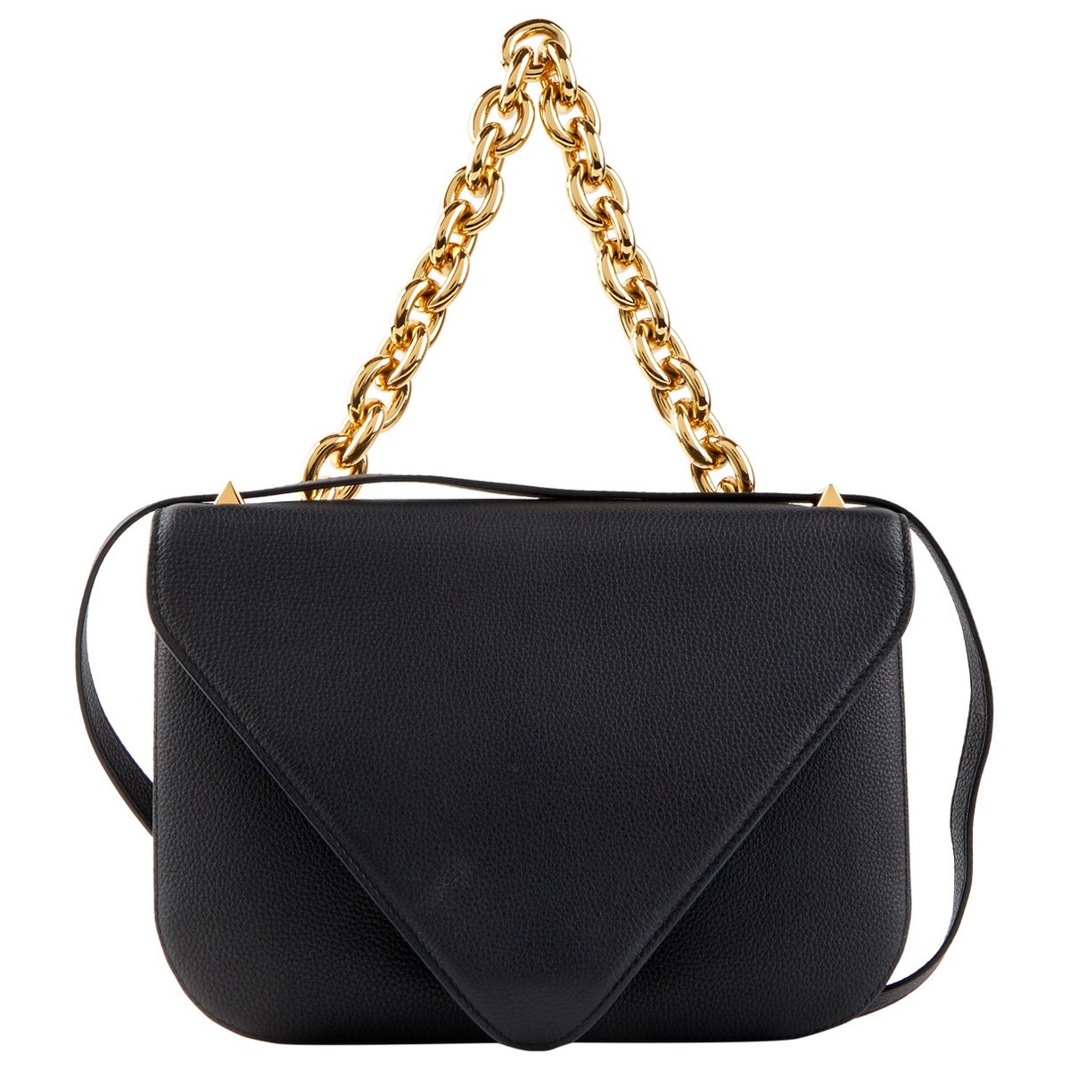 Mount leather crossbody bag