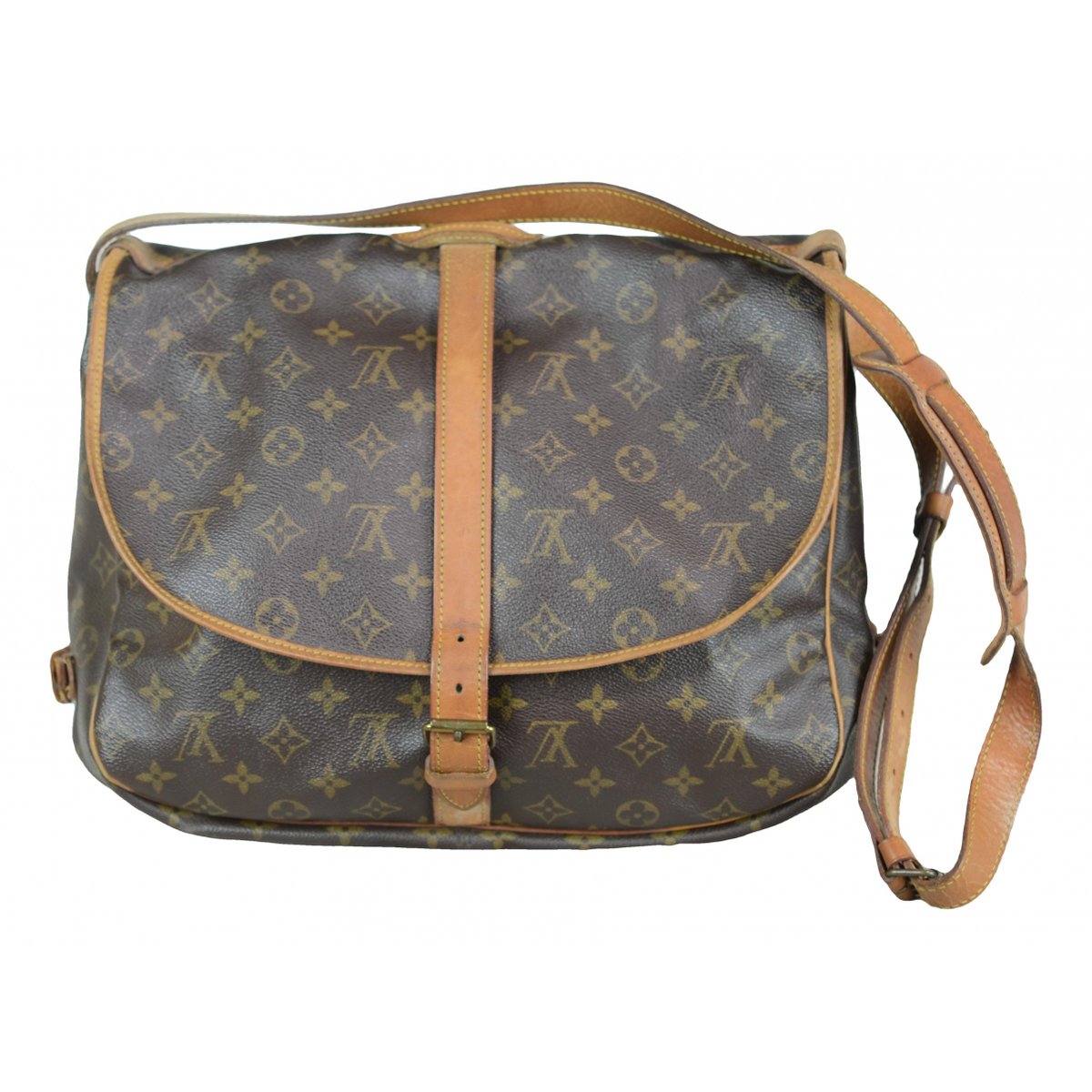 Saumur leather crossbody bag